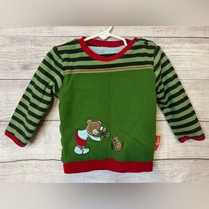 Sigikid Reversible Long Sleeve Shirt German Brand Size 2Y